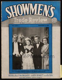 6p027 SHOWMEN'S TRADE REVIEW exhibitor magazine Sept 5, 1936 Mickey Mouse's birthday, Dodsworth!