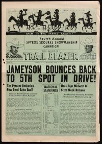 6p028 TRAIL BLAZER exhibitor magazine May 21, 1942 4th Annual Spyros Skouras Showmanship Campaign!