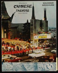 6p055 GRAUMAN'S CHINESE THEATRE souvenir program book '66 great articles about the theater!