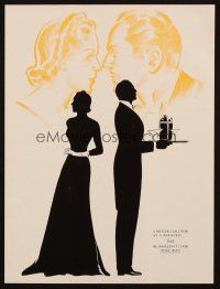 6p138 BARONESS & THE BUTLER trade ad '38 romantic artwork of William Powell & pretty Annabella!