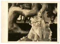6m070 ALICE IN WONDERLAND 8x11 key book still '33 great close up of Charlotte Henry carrying pig!