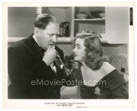 6m074 ALL ABOUT EVE 8x10 still '50 great close up of pretty Bette Davis & Gregory Ratoff!