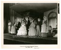 6m072 ALL ABOUT EVE 8x10 still '50 Bette Davis on stage with seven others after performance!