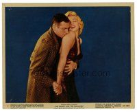 6m001 PRINCE & THE SHOWGIRL color 8x10 still #9 '57 Laurence Olivier nuzzles sexy Marilyn Monroe!