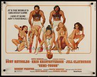 6r258 SEMI-TOUGH 1/2sh '77 Burt Reynolds, Kris Kristofferson, sexy girls artwork by McGinnis!