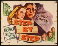 6r276 STEP BY STEP style B 1/2sh '46 Lawrence Tierney Anne Jeffreys, film noir!