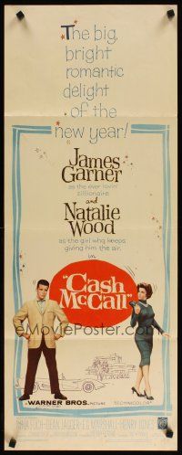 6r403 CASH MCCALL insert '60 James Garner, Natalie Wood, big bright romantic delight!