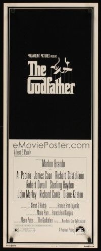 6r498 GODFATHER insert '72 Marlon Brando & Al Pacino in Francis Ford Coppola crime classic!