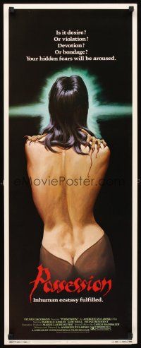 6r640 POSSESSION insert '83 sexy art of Isabelle Adjani, who will arouse your hidden fears!