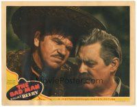 6s160 BAD MAN LC '41 best close up of Mexican Wallace Beery & Lionel Barrymore!