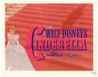 6s025 CINDERELLA TC R57 Walt Disney classic romantic musical fantasy cartoon!