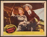 6s287 COWBOY IN THE CLOUDS LC '43 Charles Starrett & Julie Duncan romance on the airplane wing!