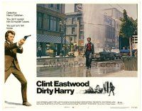 6s335 DIRTY HARRY LC #7 '71 Clint Eastwood on San Francisco street holding his gun!