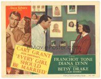 6s365 EVERY GIRL SHOULD BE MARRIED LC #7 '48 c/u of Cary Grant & Betsy Drake looking at each other