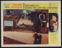 6s395 FREUD LC #5 '63 John Huston directed, far shot of train station, The Secret Passion!