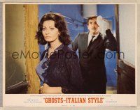 6s412 GHOSTS - ITALIAN STYLE LC #4 '68 Sophia Loren & Vittorio Gassman discover palace is haunted!