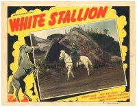 6s452 HARMONY TRAIL LC #6 R47 great image of cowboy Ken Maynard on his White Stallion Tarzan!