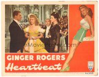 6s459 HEARTBEAT LC '46 Jean-Pierre Aumont, Ginger Rogers, Adolphe Menjou, Mona Maris