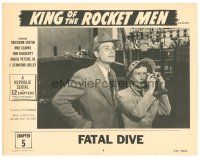 6s540 KING OF THE ROCKET MEN chapter 5 LC #8 R56 man & Mae Clarke take photos of the Fatal Dive!