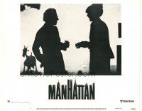 6s599 MANHATTAN LC #7 '79 classic silhouette image of Woody Allen & Diane Keaton!