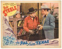 6s680 PAL FROM TEXAS LC '40 cowboy Bob Steele eavesdrops on two bad guys making a deal!