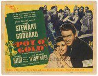 6s086 POT O' GOLD TC '41 great images of James Stewart & pretty Paulette Goddard!