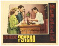 6s713 PSYCHO LC #4 '60 Alfred Hitchcock, Vera Miles & John Gavin at motel with Anthony Perkins!