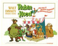 6s089 ROBIN HOOD TC '73 Walt Disney's cartoon version, the way it REALLY happened!