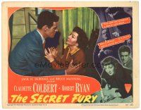 6s769 SECRET FURY LC #7 '50 Claudette Colbert, Robert Ryan, directed by Mel Ferrer!