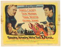 6s095 SHAKE HANDS WITH THE DEVIL TC '59 James Cagney, Don Murray, Dana Wynter, Glynis Johns!