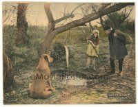 6s881 THROUGH THE BACK DOOR LC '21 man is surprised at the giant fish Mary Pickford & dog caught!