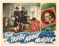 6s920 TRUTH ABOUT MURDER LC '46 Bonita Granville & men find Morgan Conway tied to chair on floor!