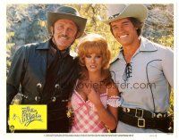 6s951 VILLAIN LC #3 '79 sexy Ann-Margret with cowboys Kirk Douglas & Arnold Schwarzenegger!