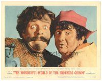 6s985 WONDERFUL WORLD OF THE BROTHERS GRIMM LC #2 '62 close up of Buddy Hackett & Terry-Thomas!