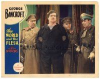 6s986 WORLD & THE FLESH LC '32 burly sailor George Bancroft held by three armed military officers!