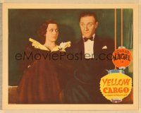 6s991 YELLOW CARGO LC '36 close up of Eleanor Hunt sitting by Conrad Nagel in tuxedo!