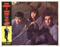 6s994 YOU ONLY LIVE TWICE LC #8 '67 Sean Connery as James Bond, Akiko Wakabayashi, Tetsuro Tanba
