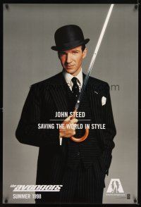 6x049 AVENGERS teaser 1sh '98 Ralph Fiennes as John Steed, saving the world in style!