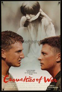 6x127 CASUALTIES OF WAR int'l 1sh '89 Michael J. Fox, Sean Penn, directed by Brian De Palma!