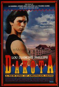 6x175 DAKOTA 1sh '88 Lou Diamond Phillips in the title role!