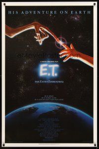 6x228 E.T. THE EXTRA TERRESTRIAL 1sh '82 Steven Spielberg, John Alvin artwork!