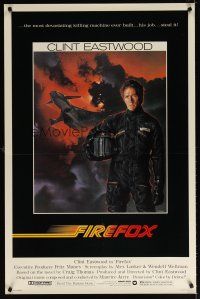 6x272 FIREFOX 1sh '82 cool C.D. de Mar art of killing machine, Clint Eastwood!