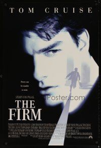 6x273 FIRM 1sh '93 image of Tom Cruise on the run, Sydney Pollack directed, lawyers!