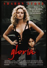 6x313 GLORIA int'l DS 1sh '99 Sidney Lumet directed, sexy Sharon Stone, Jeremy Northam