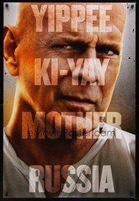 6x323 GOOD DAY TO DIE HARD style A teaser DS 1sh '13 Bruce Willis, yippe ki-yay mother Russia!
