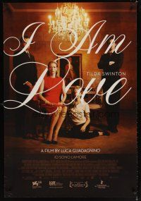 6x373 I AM LOVE DS 1sh '09 Lo Sono L'amore, cool image of Tilda Swinton!