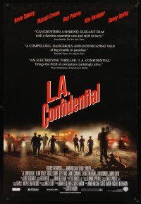 6x433 L.A. CONFIDENTIAL 1sh '97 Kevin Spacey, Russell Crowe, Danny DeVito, Kim Basinger