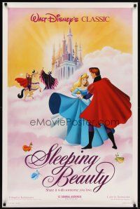 6x660 SLEEPING BEAUTY 1sh R86 Walt Disney cartoon fairy tale fantasy classic!