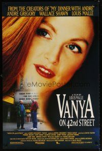 6x763 VANYA ON 42nd STREET 1sh '94 Phoebe Brand, huge image of Julianne Moore!