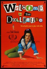 6x772 WELCOME TO THE DOLLHOUSE 1sh '95 Todd Solondz, Heather Matarazzo in wild outfit!